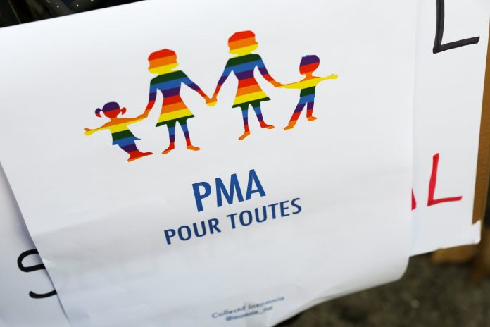 Manifestation pour la PMA/Teresa SUAREZ/REA