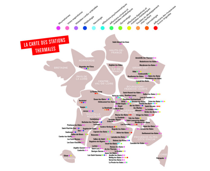 carte thermalisme @Stéphane Génelot