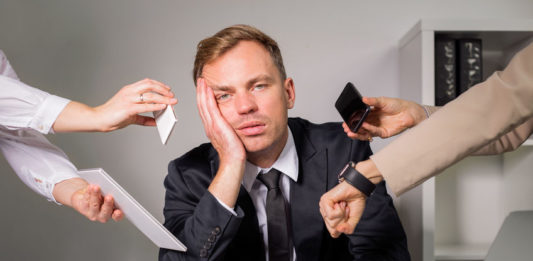 Près d’un salarié sur quatre en détresse psychologique 123RF©