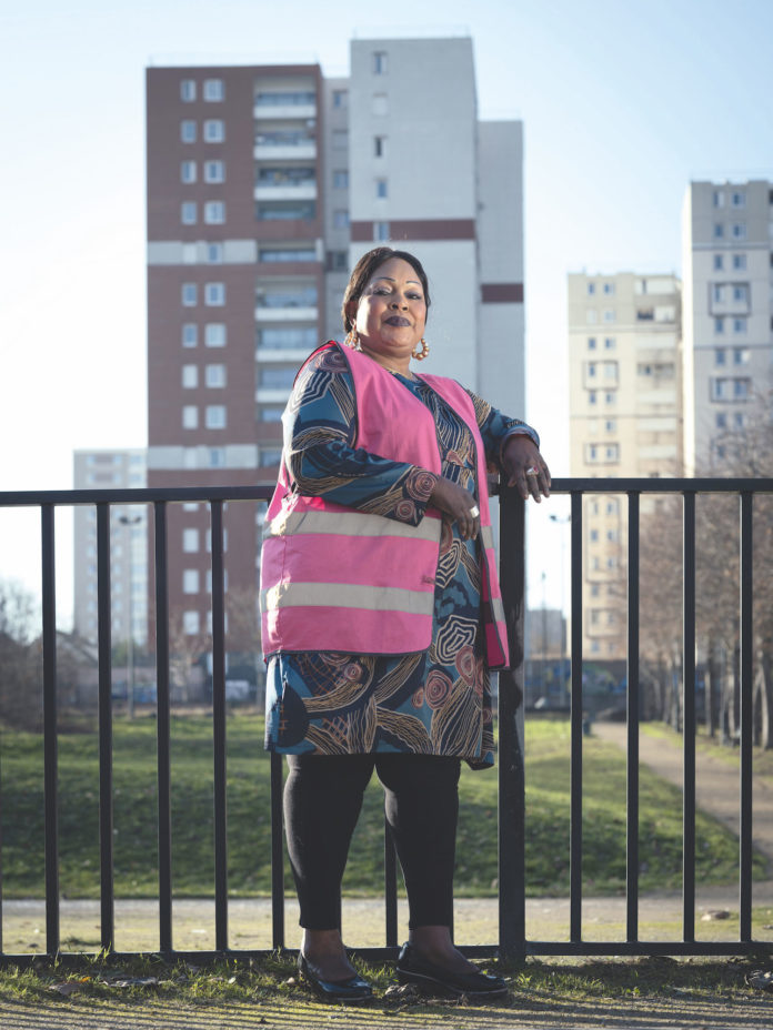 Fatima Sy dans son quartier