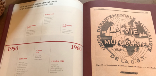 La Fédération des Mutuelles de France a édité un livre sur l'histoire de la FMF et sa place dans le mouvement mutualiste ©FMF
