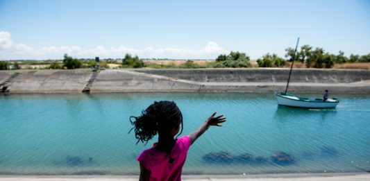 Morgane, 6 ans, découvre La Rochelle. © B Manno / SPF