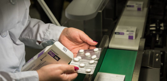 Chaine de fabrication de médicaments