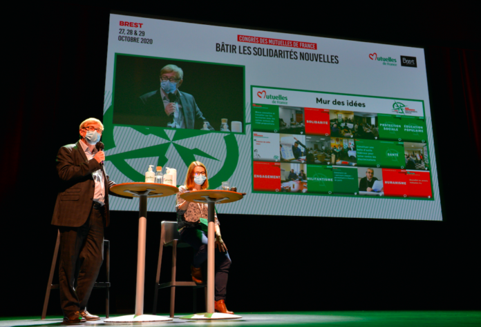 Carole Hazé et Laurent Eveillard des Mutuelles de France © Fabrice Mangeot