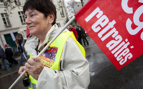 Manifestation contre la réforme des retraites