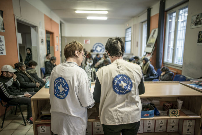 Centre d'accès aux soins et d'orientation Médecins du Monde à Marseille. © OLIVIER PAPEGNIES / Médecins du Monde