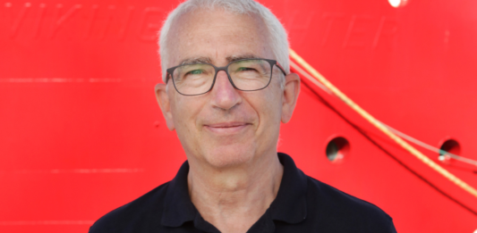 François Thomas, président de l’association SOS Méditerranée. © David Orme / SOS MEDITERRANÉE