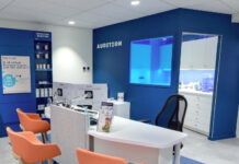 Le centre d’audioprothèse Ecouter voir audition s’installe au rez-de-chaussée de la SMH à Lille-Sud Les locaux du nouveau centre d’audioprothèse mutualiste. © Ecouter voir