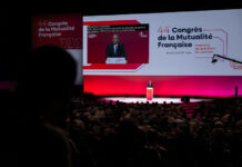 A son congrès et face à l’Etat, la Mutualité revendique son rôle d’acteur politique Ouverture du 44e congrès de la Mutualité Française à Agen Eric Chenut, président de la Mutualité Française ouvre le 44e congrès de la Mutualité Française à Agen le 18 juin 2025 ©FNMF/Amélie Laurin