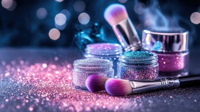 «Poussière d’étoiles», « Poudre d’or », « Bronzer shimmer irisé », « Lait soin sublimant nacré »… Une étude publiée le 18 décembre par l'association Avicenn alerte sur la dangerosité de nanoparticules retrouvées dans des produits cosmétiques scintillants.